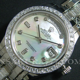 ROLEXロレックス デイデイト Pearl-Master Swiss ETA社 2834-2 ムーブメント搭載！