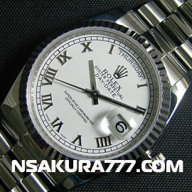 ROLEXロレックスデイデイトSwiss ETA社 2836-2 ムーブメント 28800振動 オートマティック(自動巻き)