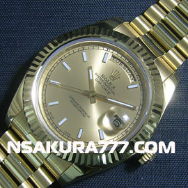 ROLEXロレックス デイデイト II Rolex 3156 28800振動