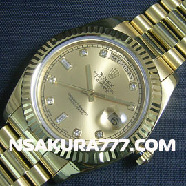 ROLEXロレックス デイデイト II Rolex 3156 28800振動