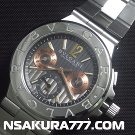 ブルガリ ブルガリ 42mm クロノグラフ Asian 7750搭載