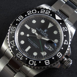 ROLEXロレックス GMT Master II ， Swiss etaムーブ搭載，ハイエンドモデル - ウインドウを閉じる