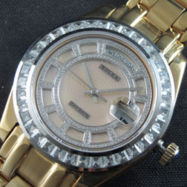 ROLEXロレックス デイデイトII， Asian 21600振動