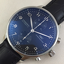 IWCポルトギーゼ　3714　ブラック　ダイヤル　v2バージョン (zf工場)