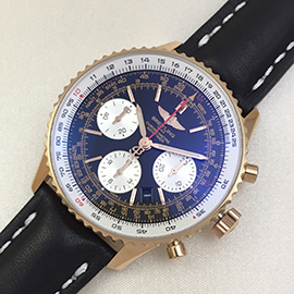 Breitling navitimer ブライトリング ナビタイマーローズゴールド　ブラック　ダイヤル(JF工場)