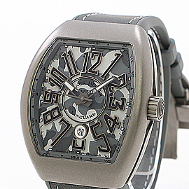 FRANCK MULLER フランク・ミュラー ヴァンガード カモフラージュ V45SCDT MC TT CAMO グレー