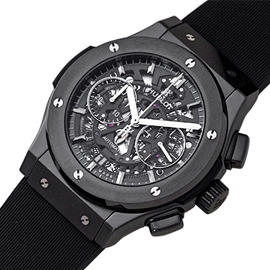 HUBLOT ウブロ クラシック フュージョン アエロフュージョン クロノグラフ ブラックマジック　525.CM.0170.RX