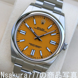 【2020年新作】ROLEX ロレックス オイスターパーペチュアル 41 124300 ( Noob工場製品)