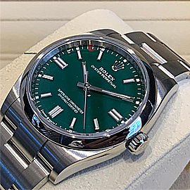 ROLEX ロレックス オイスターパーペチュアル 36 126000 グリーン【2020年新作】Noob工場最新版