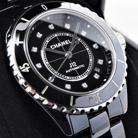 CHANEL シャネル ジェイ トゥエルヴ H5702 ブラック セラミック 38mm(Noob工場)