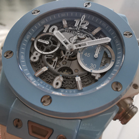 HUBLOT ウブロ 限定モデル ビッグバンウニコスカイブルー411.EX.5120.NR 45mm