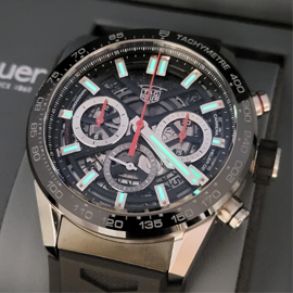 TAG HEUER タグ・ホイヤー カレラ ホイヤー02 クロノグラフ CBG2010.FT6143 (Noob工場最新版)