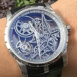 【ROGER DUBUIS ロジェデュブイ】 エクスカリバー42 オートマティック スケルトン RDDBEX0507