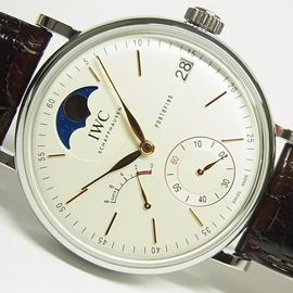 IWC　ポートフィノ・ハンドワインド ムーンフェイズ　IW516401