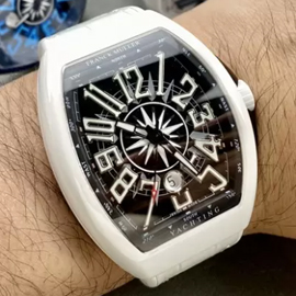 フランクミュラー FRANCK MULLER ヴァンガード ヨッティング セラミック V45SCDT YACHTING CERA