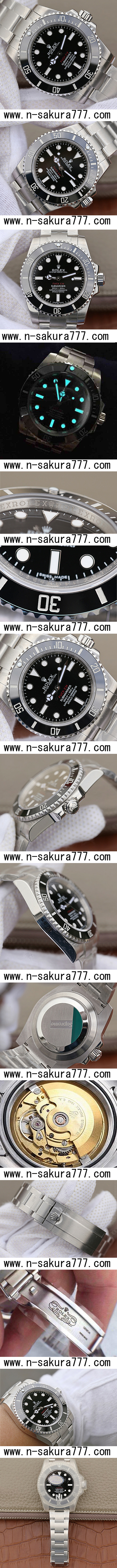 ROLEX サブマリーナ Ref.116610 LN， SUPREME FUCK EM V7 (Noob工場製品) - ウインドウを閉じる