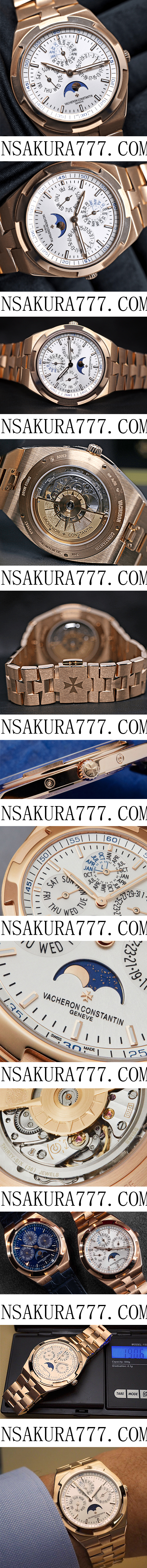 VACHERON CONSTANTINオーヴァーシーズ・エクストラフラット・パーペチュアルカレンダーRef：4300V/120R - ウインドウを閉じる