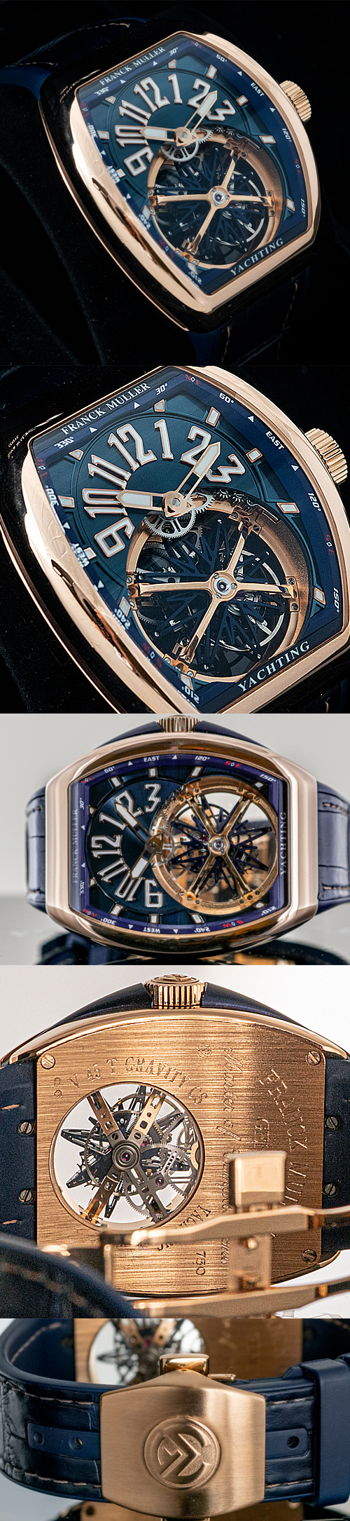 FRANCK MULLER フランクミュラー / ヴァンガード グラビティ ヨッティング トゥールビヨン V45 T GRAVI - ウインドウを閉じる