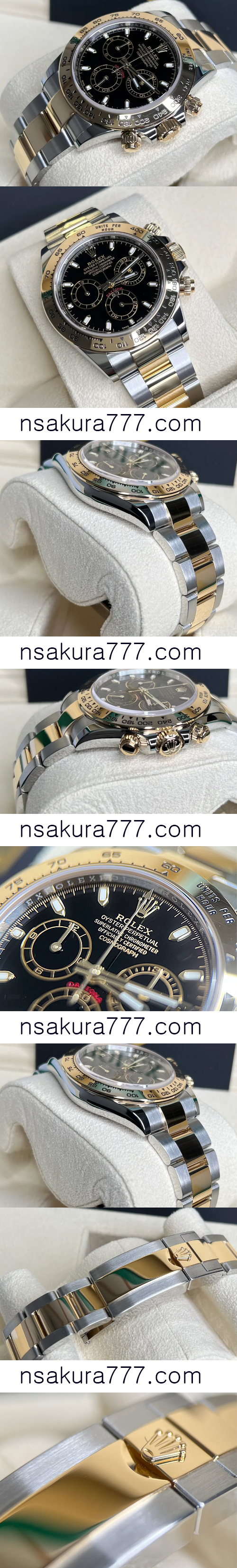 Rolex Cosmograph Daytona Bi-Metal 116503 Black - ウインドウを閉じる